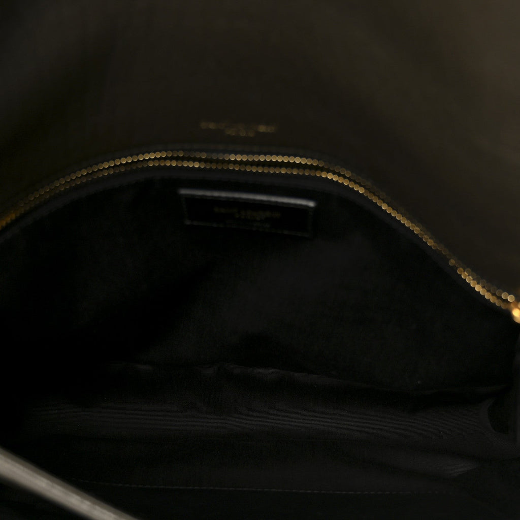 Grained Lambskin Monogram Large Niki Chain Satchel Light Musk