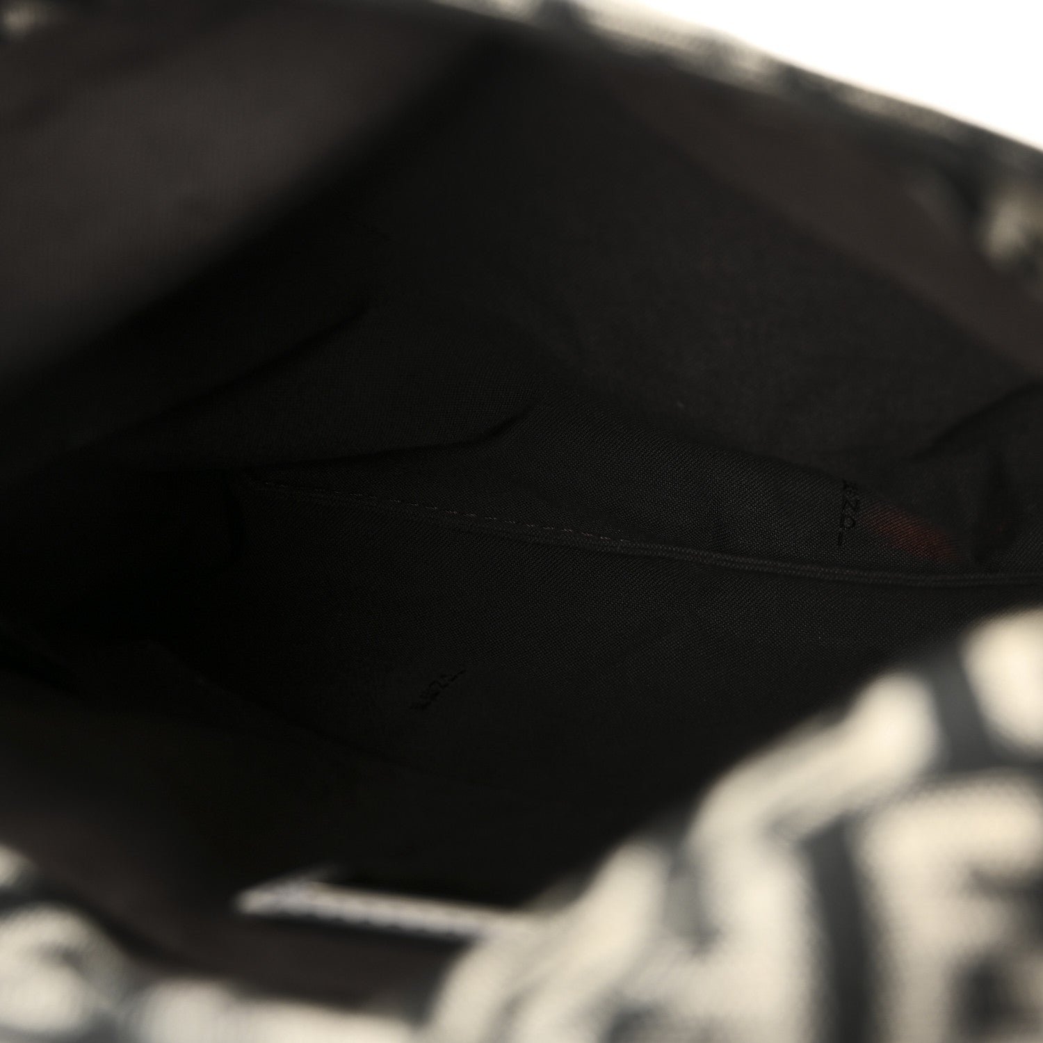 Zucchino Tube Messenger Bag Black White