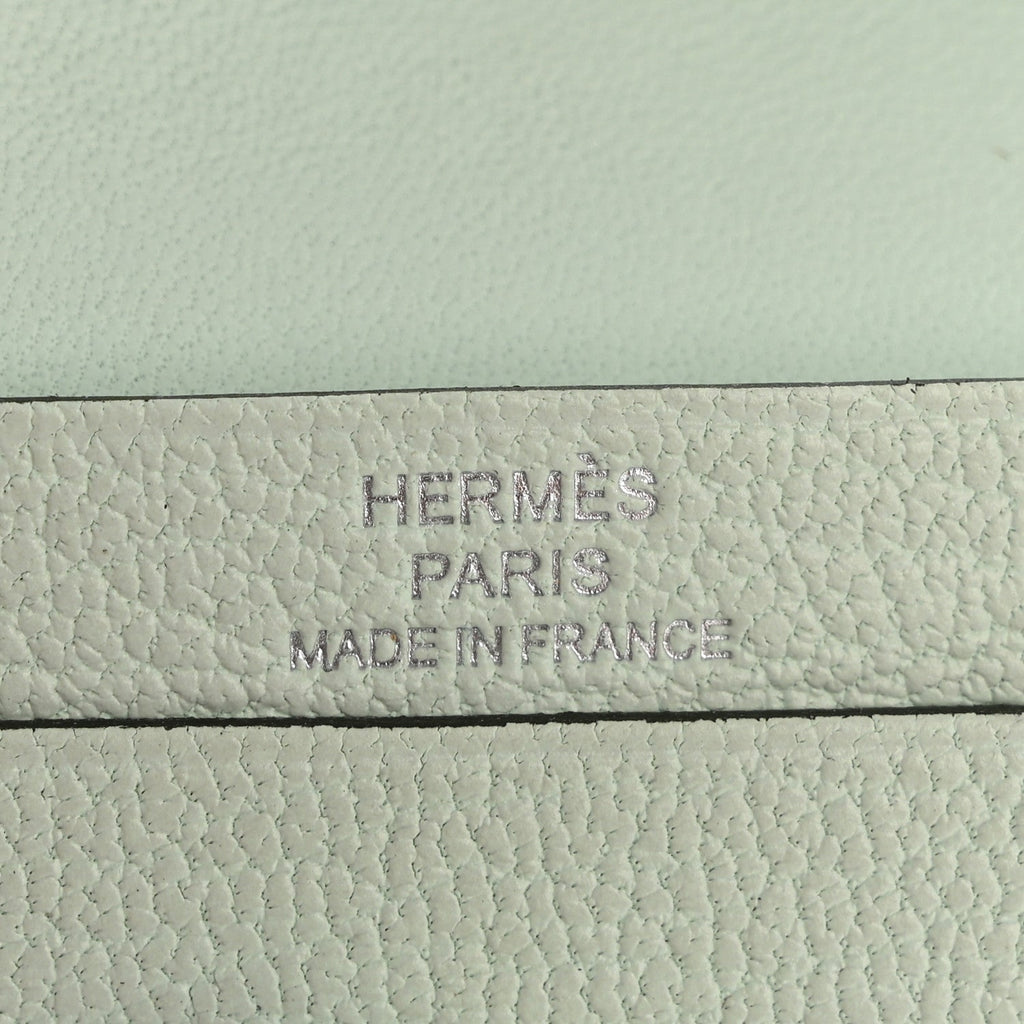 Chevre Mysore Bearn  Holder Wallet Vert Peppermint
