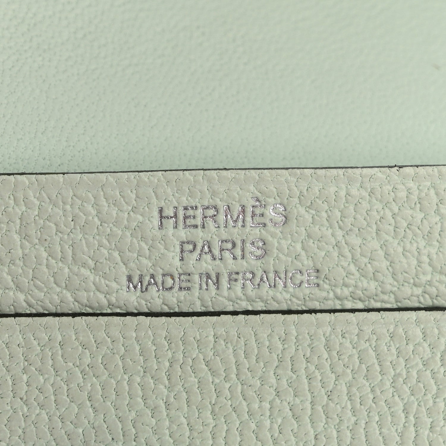 Chevre Mysore Bearn  Holder Wallet Vert Peppermint