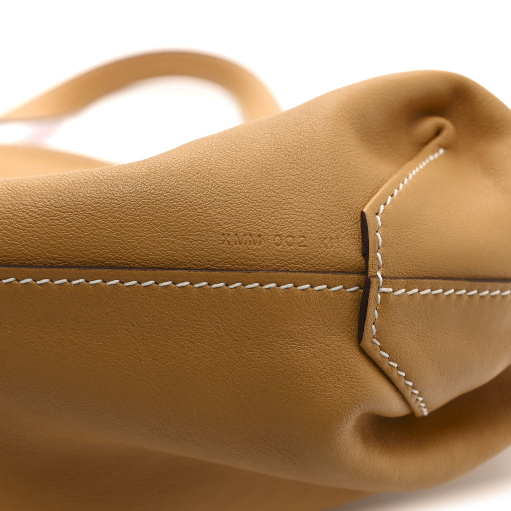 Veau Sikkim Swift Double Sens 28 Reversible Tote Rose Sakura Curry