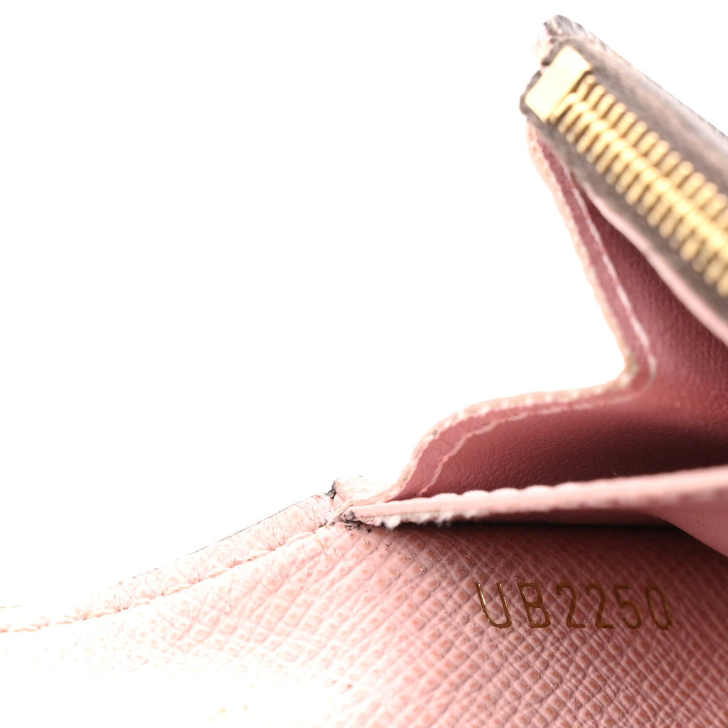 Monogram Rosalie Coin Purse Rose Ballerine