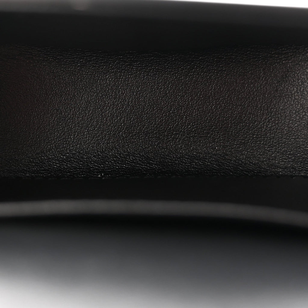 Shiny Calfskin Mini Claude Belt Bag 75 30 Black