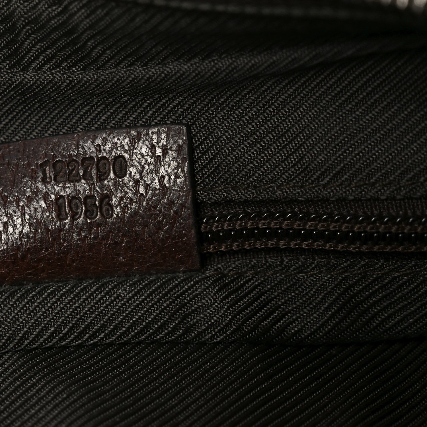Monogram Medium Half Moon Hobo Dark Brown