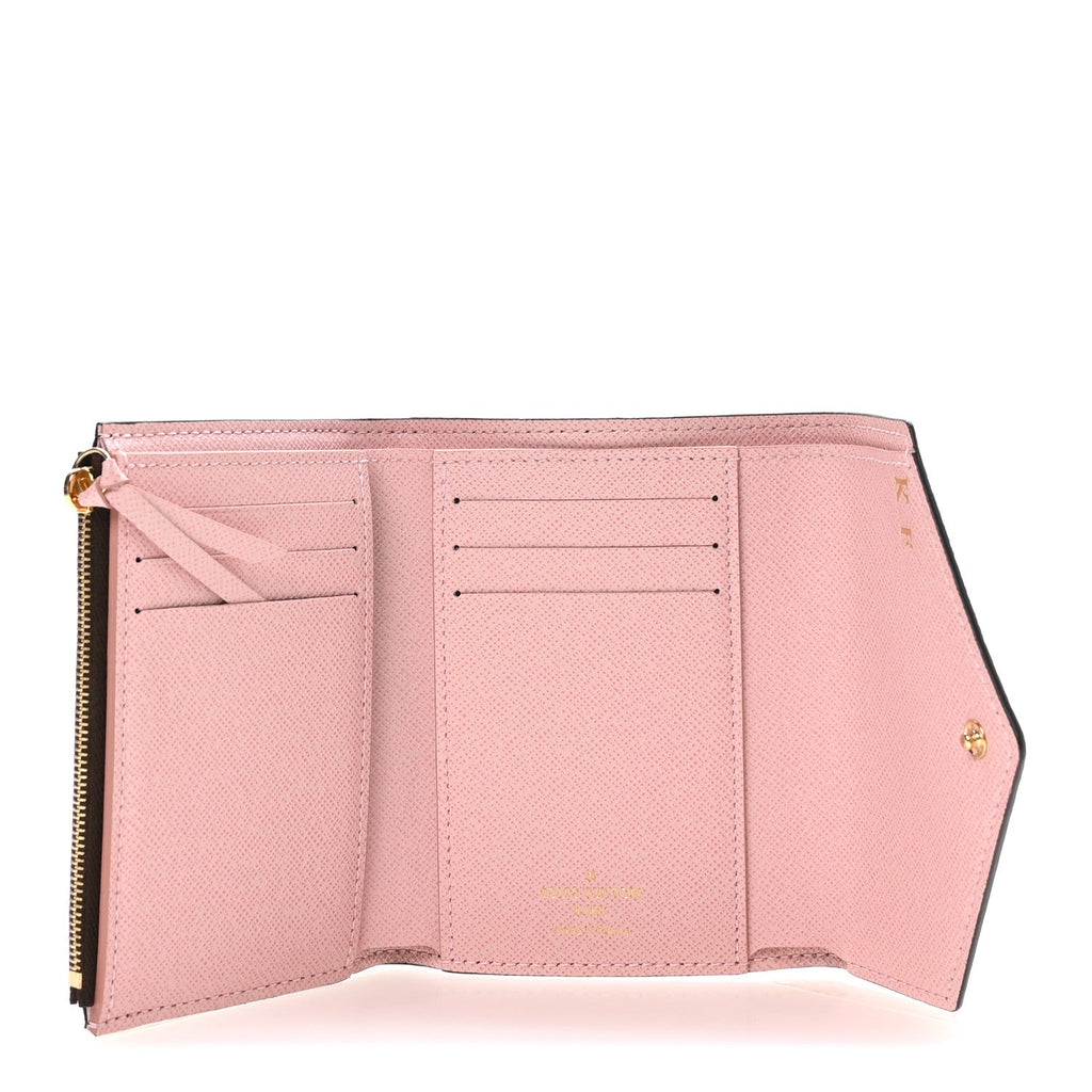 Monogram Victorine Wallet Rose Ballerine