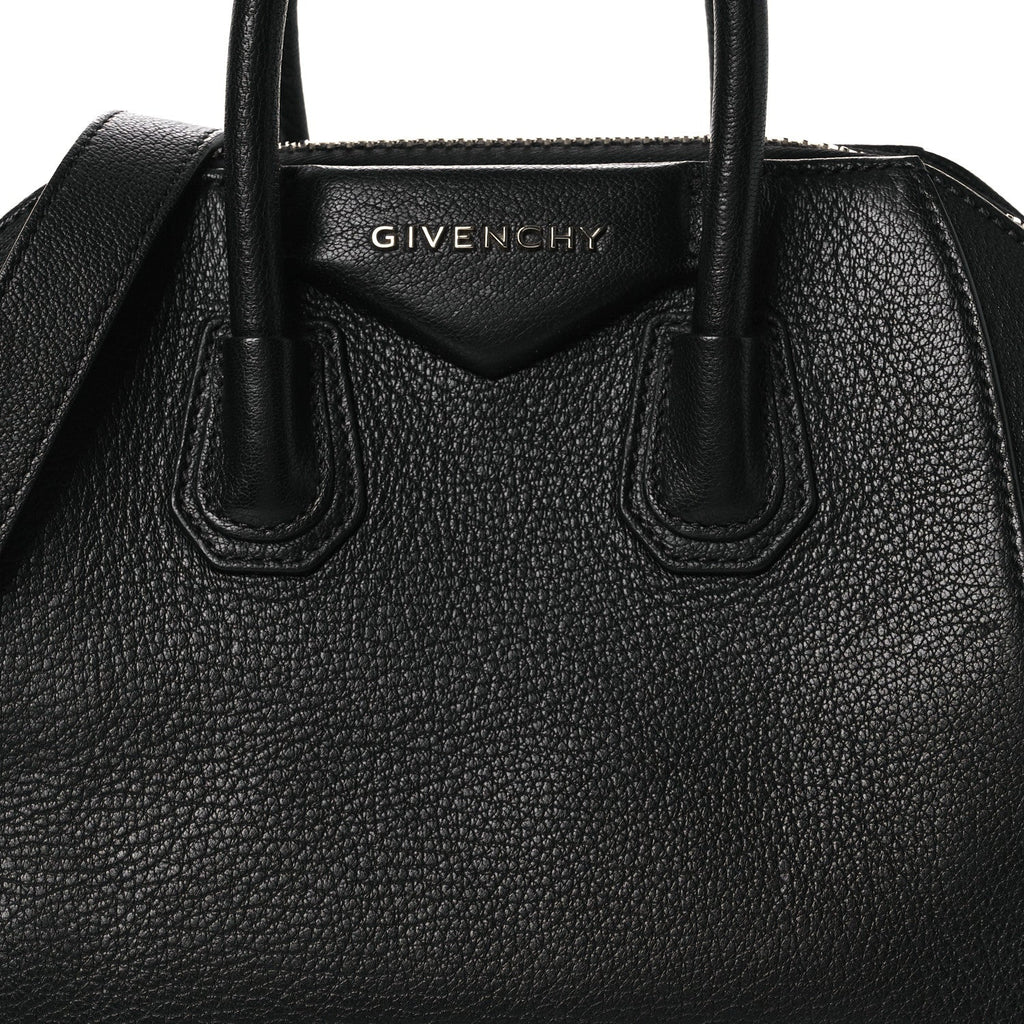 Sugar Goatskin Mini Antigona Black