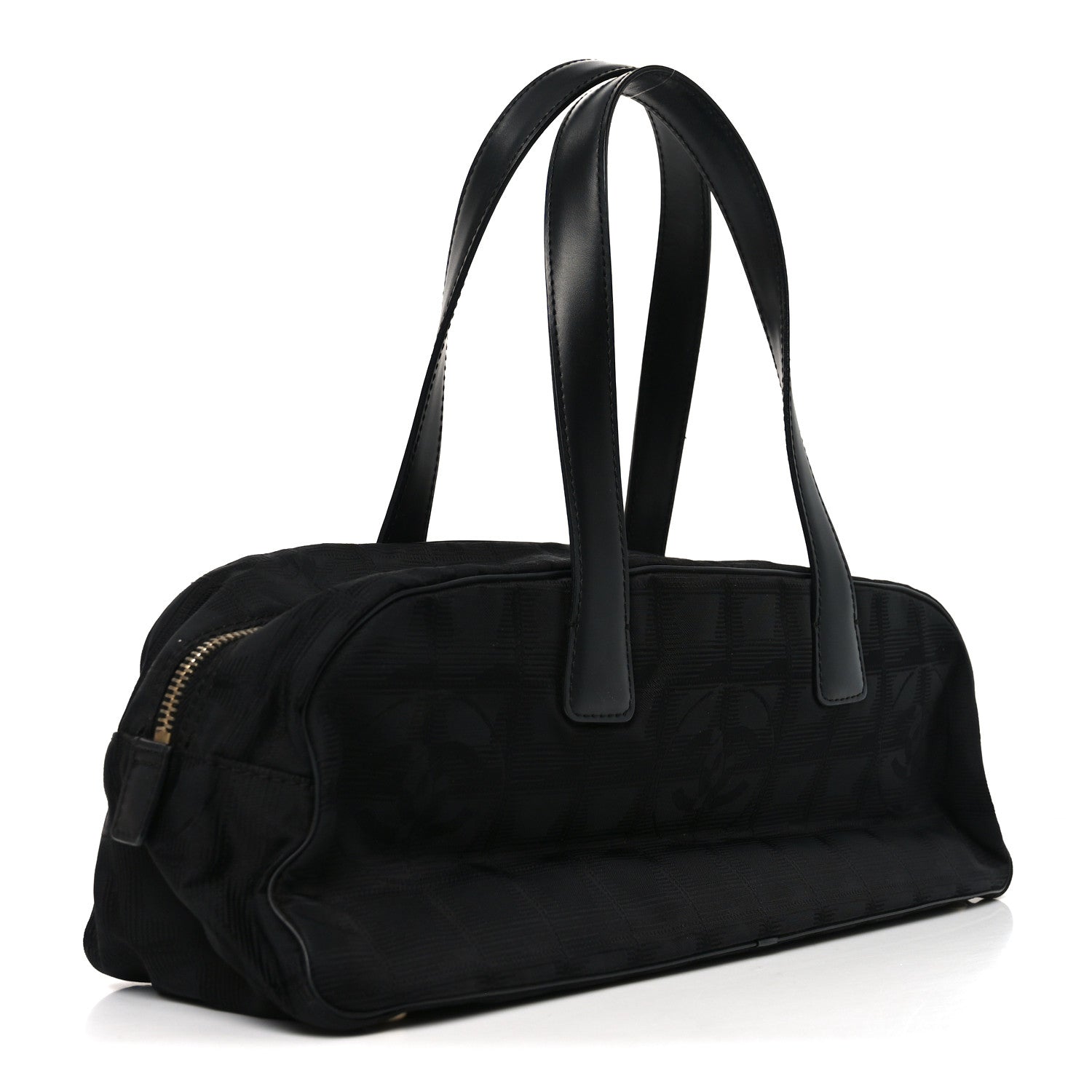 Nylon Travel Bowler Black