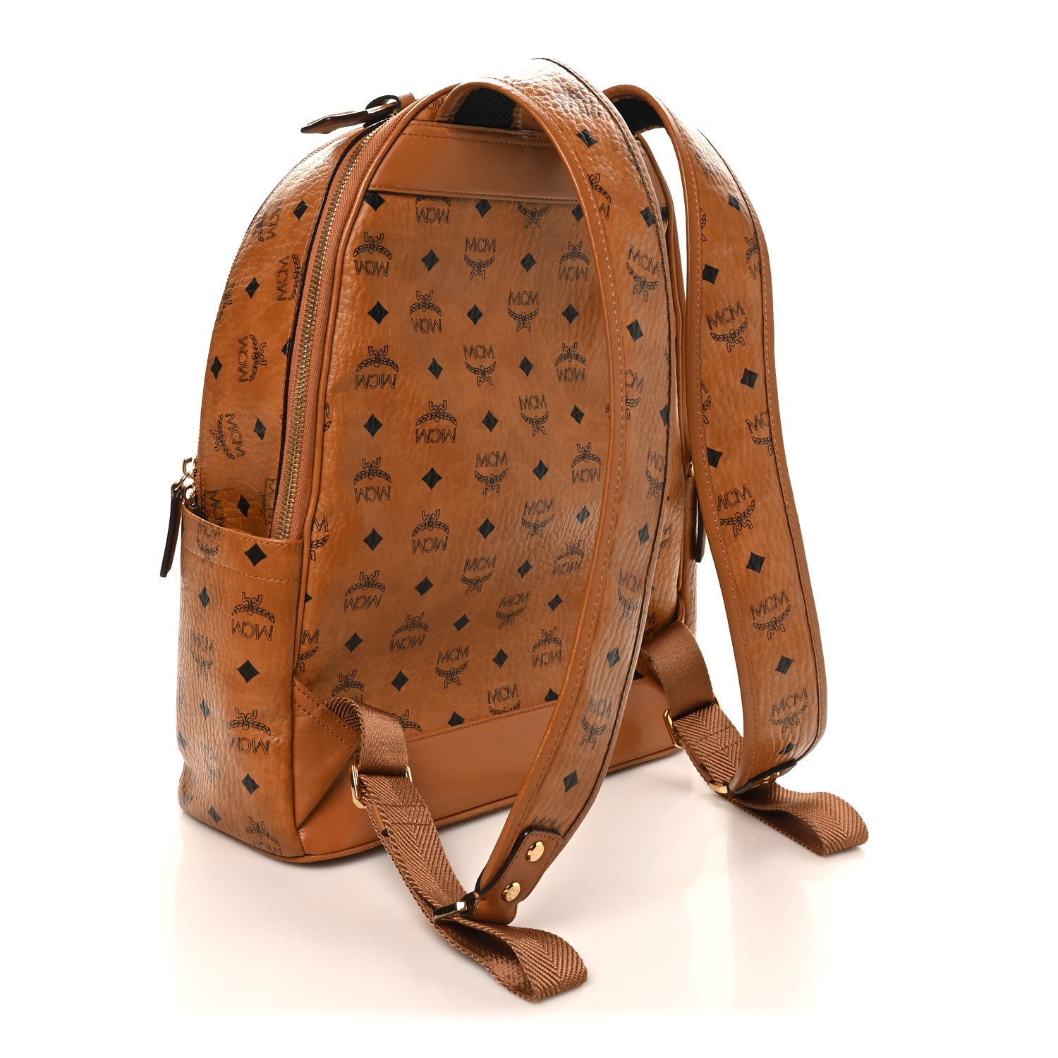 Visetos Medium Stark Backpack Cognac