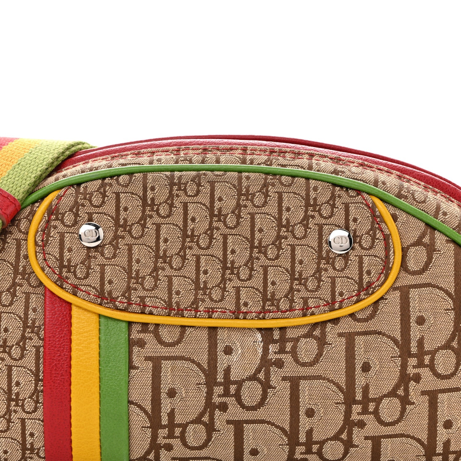 Monogram Rasta Shoulder Bag Beige