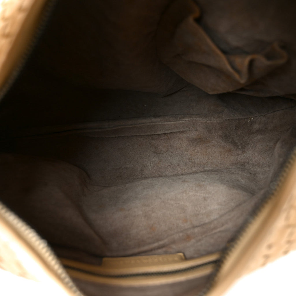 Nappa Intrecciato Medium Belly Veneta Hobo Banane