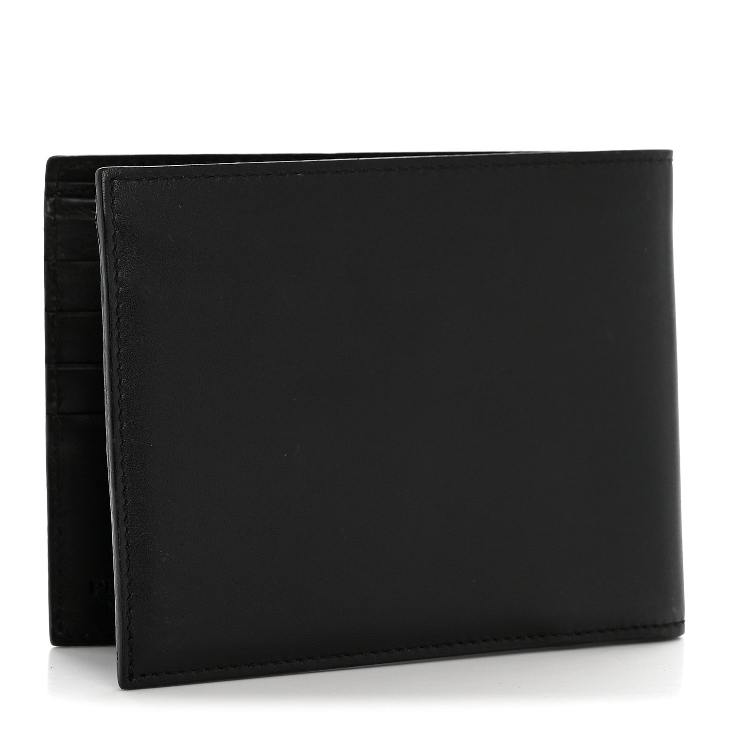 Soft Calf Bi-Fold Wallet Black