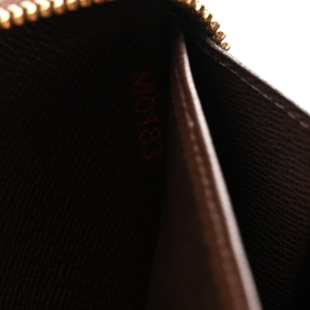 Damier Ebene Zippy Wallet