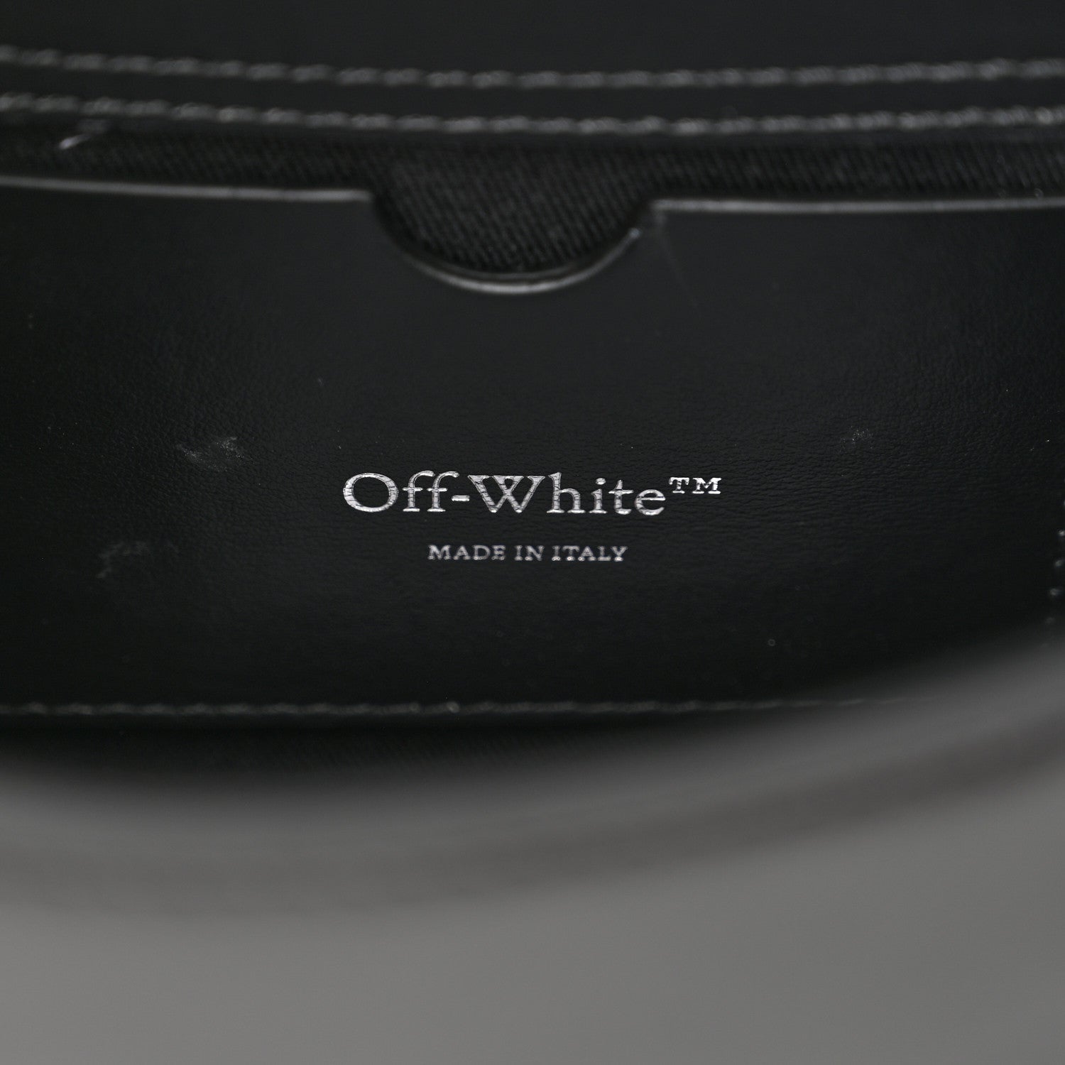 Calfskin Clam Shoulder Bag Black