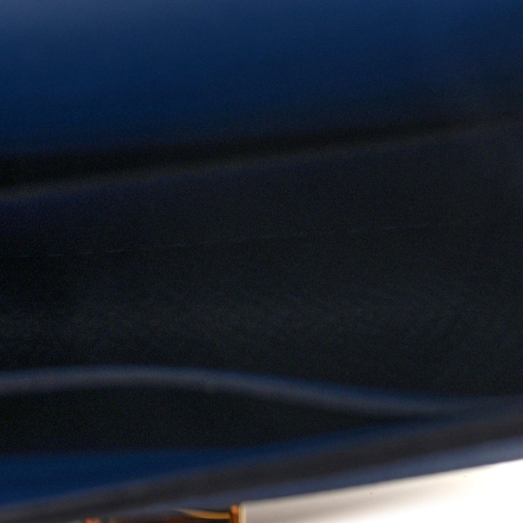Epsom Constance Slim Wallet Bleu Tie