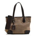 Jacquard Logo Tote Corda Moro