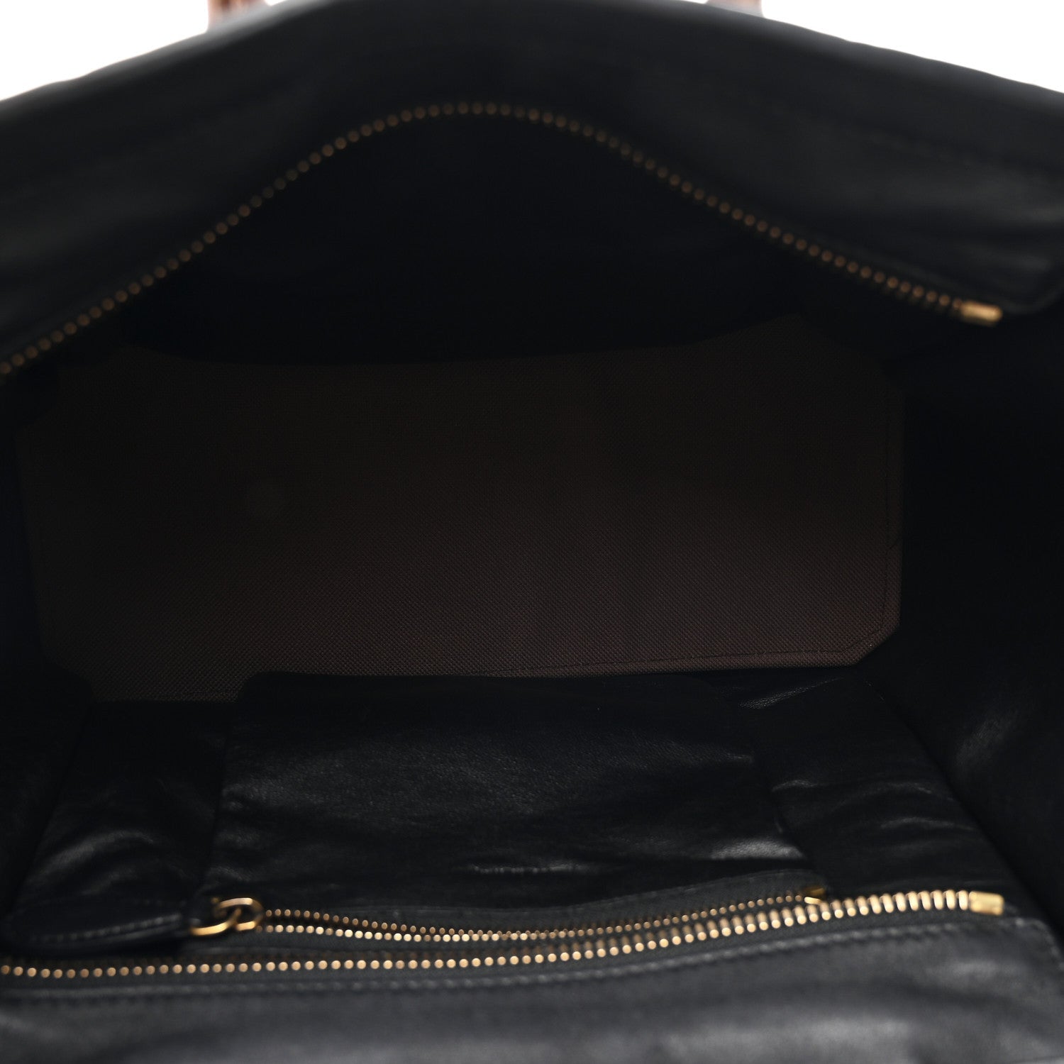 Canvas Smooth Calfskin Micro Tri-Color Luggage Natural Black Tan
