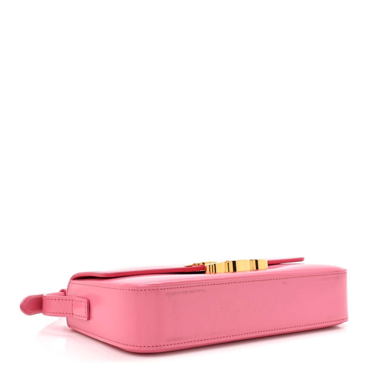 Shiny Calfskin Triomphe Flamingo