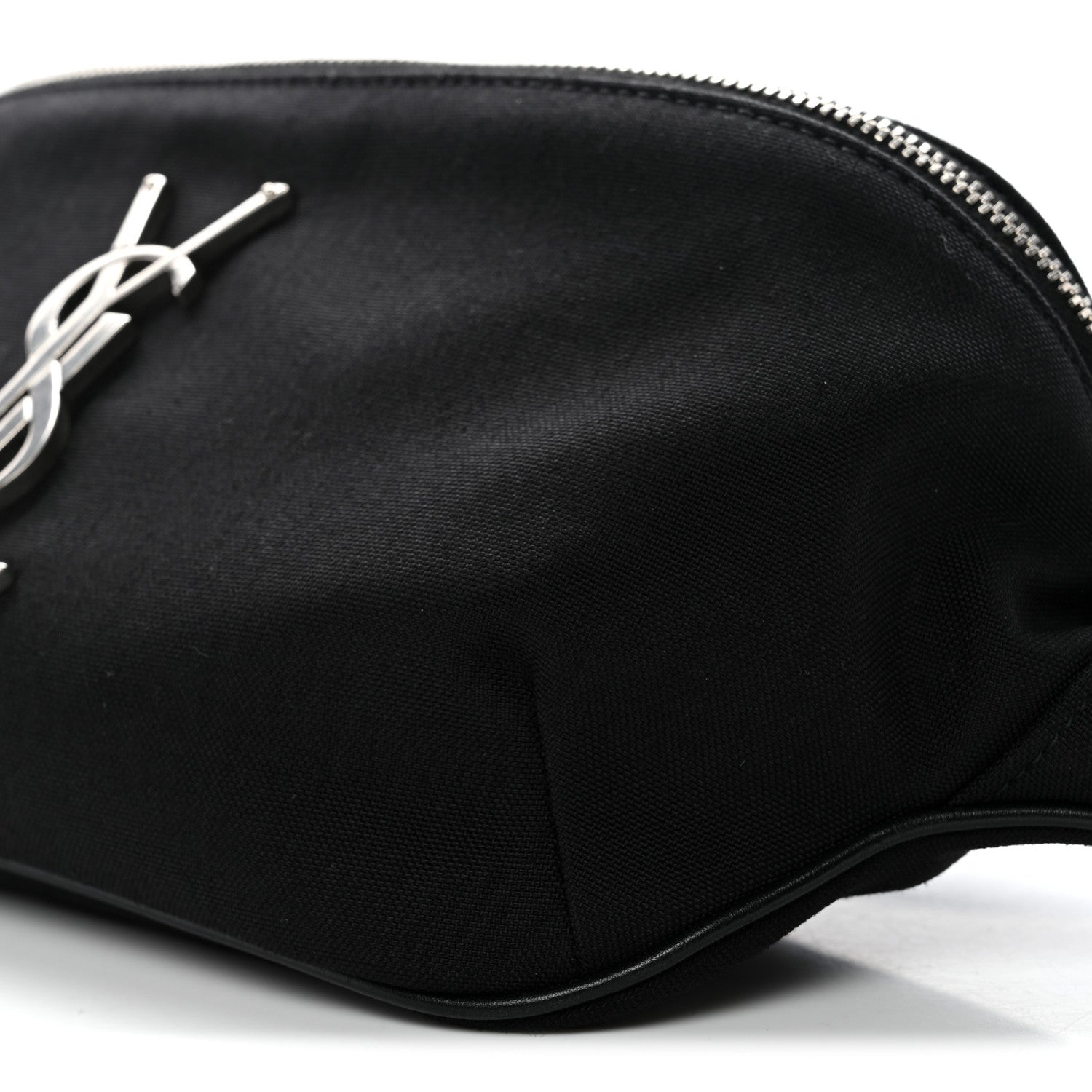 Canvas Monogram Belt Bag Black