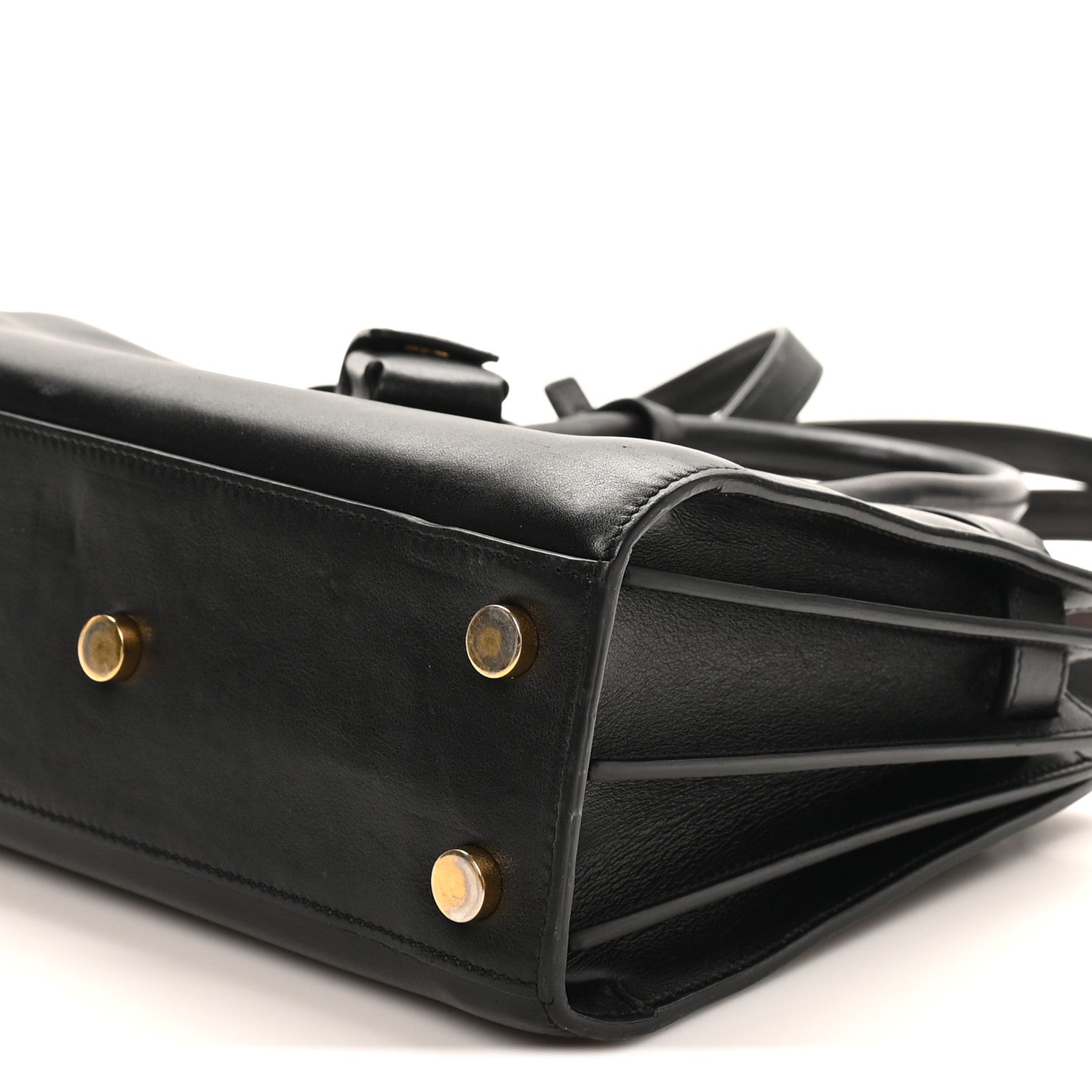 Calfskin Nano Sac De Jour Black