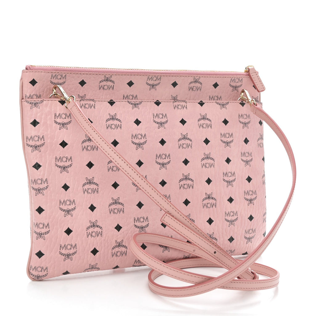 Visetos Medium Crossbody Pouch Soft Pink