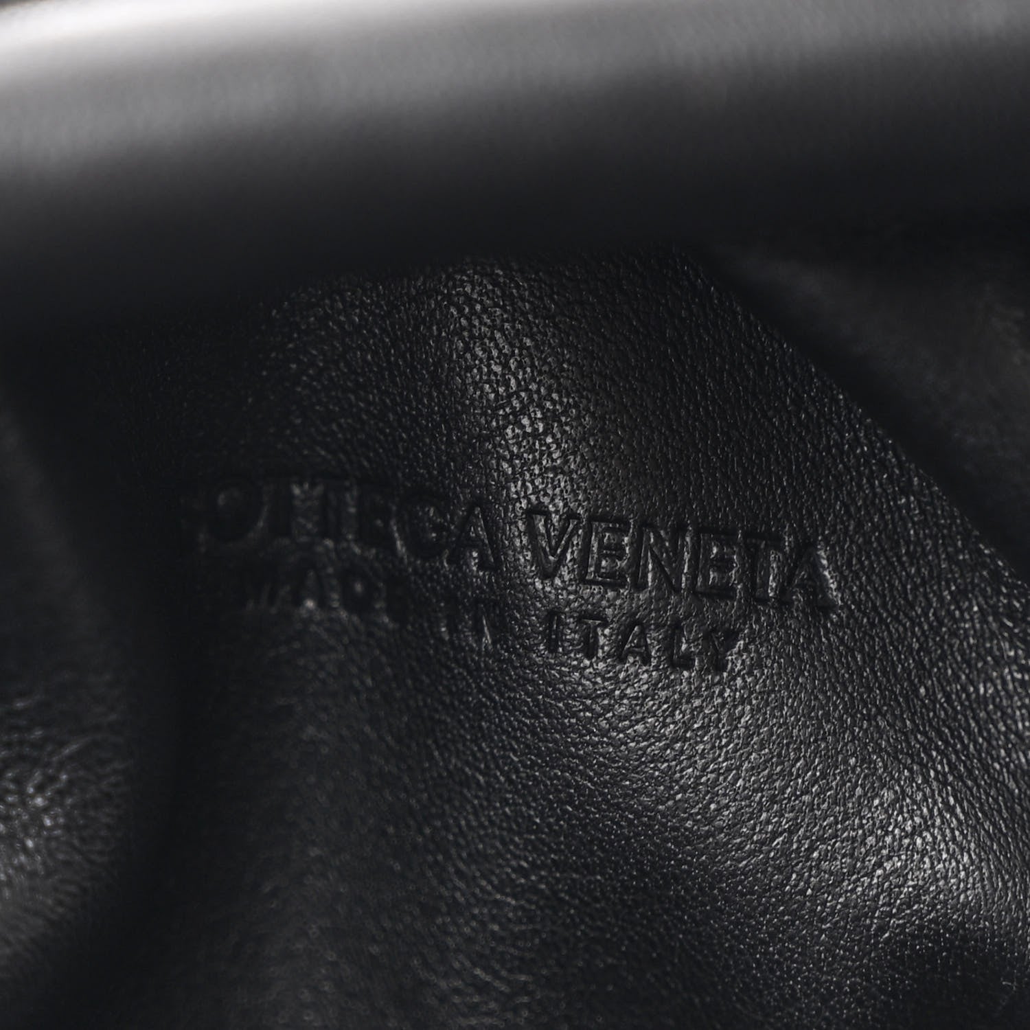 Butter Calfskin The Mini Pouch Black