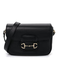 Arabella Calfskin Horsebit 1955 Shoulder Bag  Black