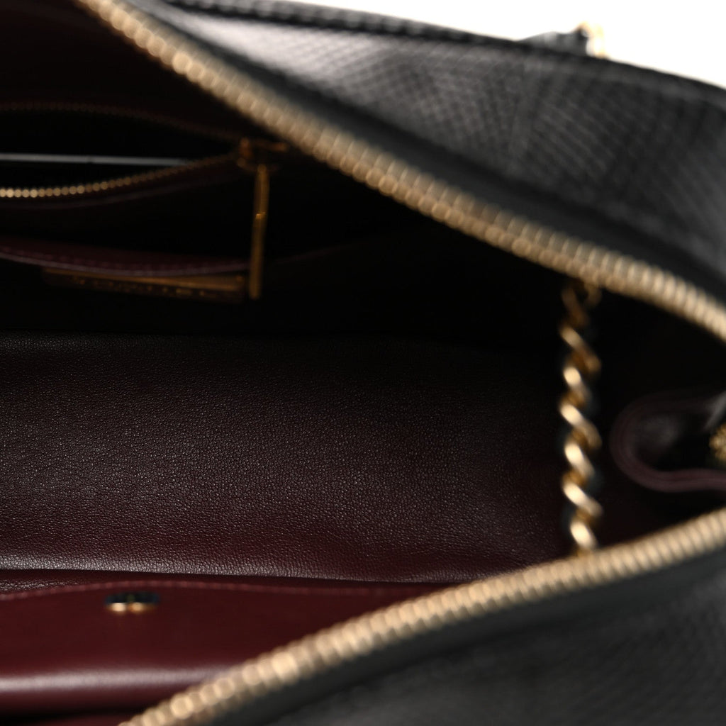 Lizard Coco Vintage Camera Case Black