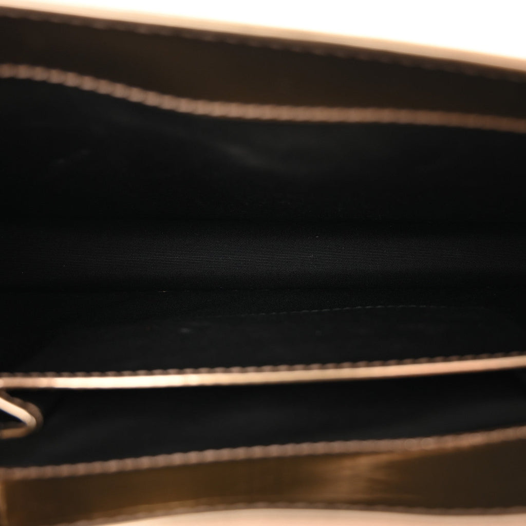 Metallic Calfskin Serpenti Forever Shoulder Bag Bronze