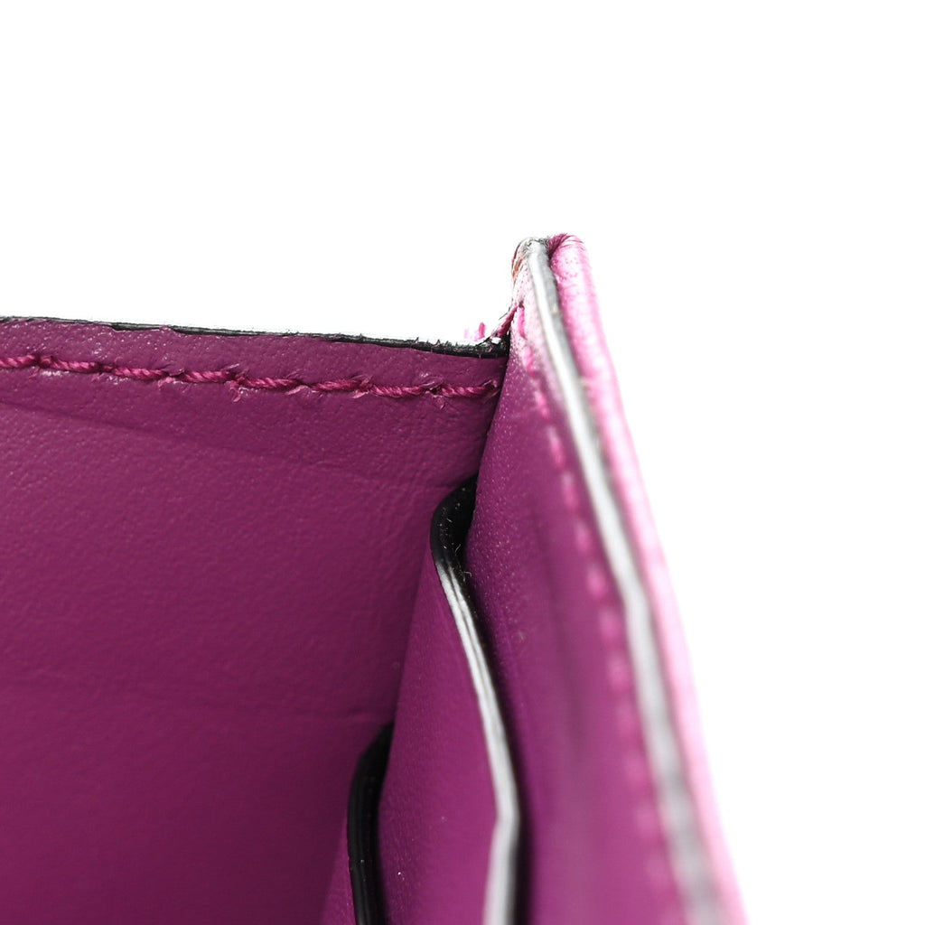 Calfskin Quilted Serpenti Forever Clutch Plum
