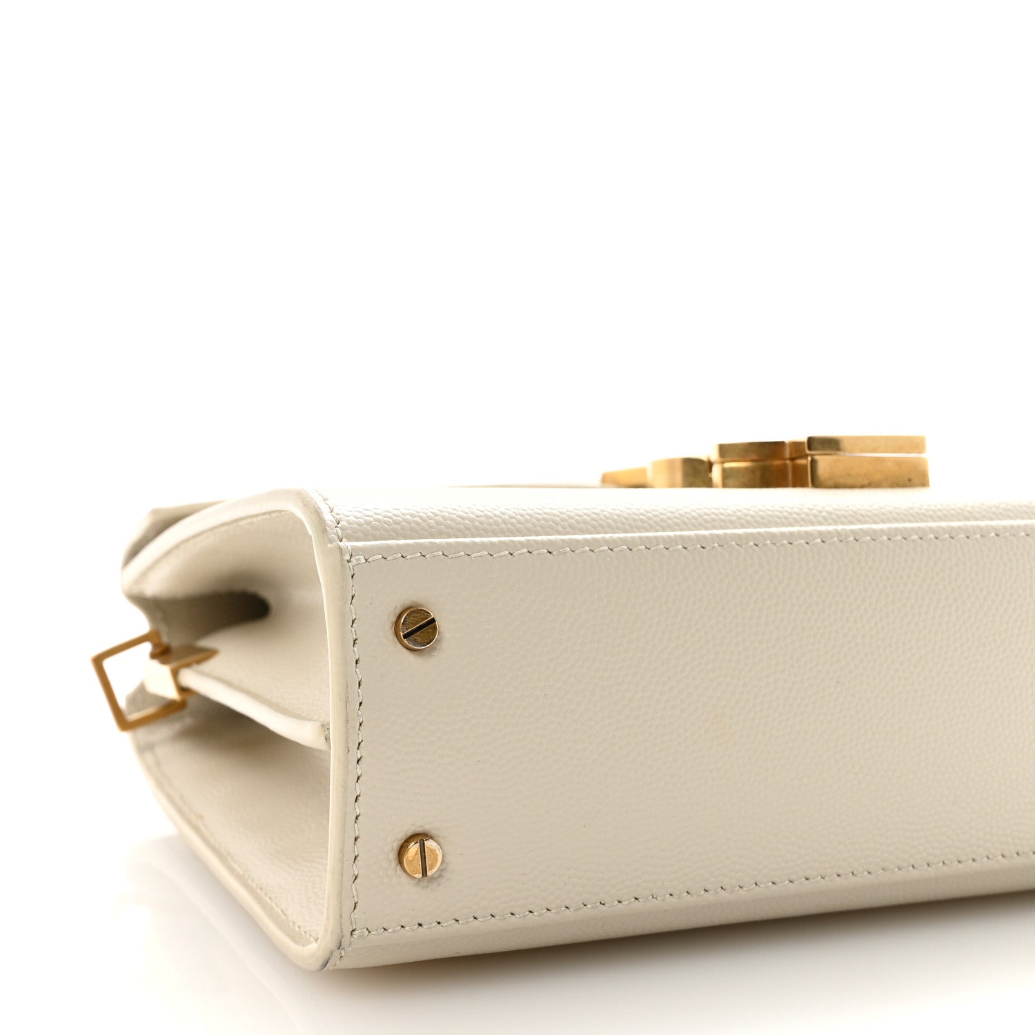 Grain de Poudre Mini Classic Monogram Cassandra Top Handle Vintage White