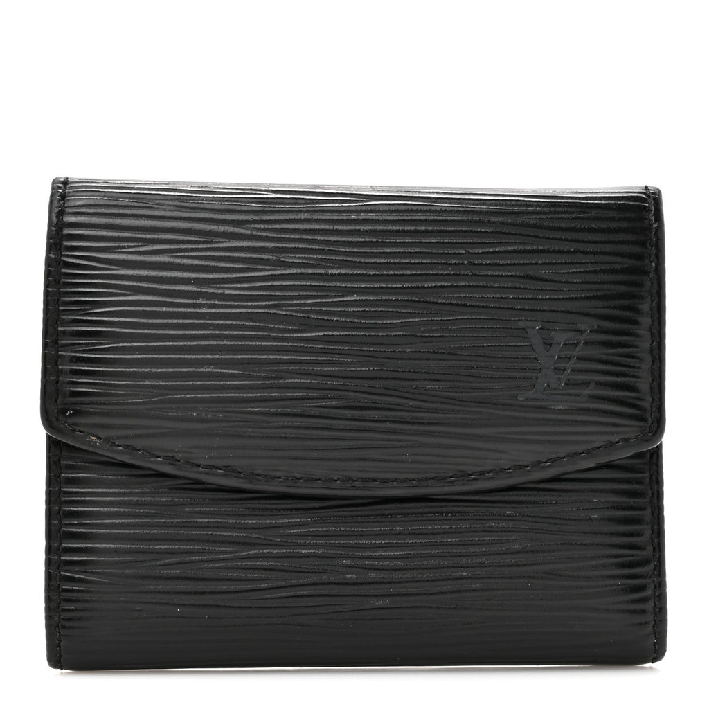Epi Coin Purse Wallet Black