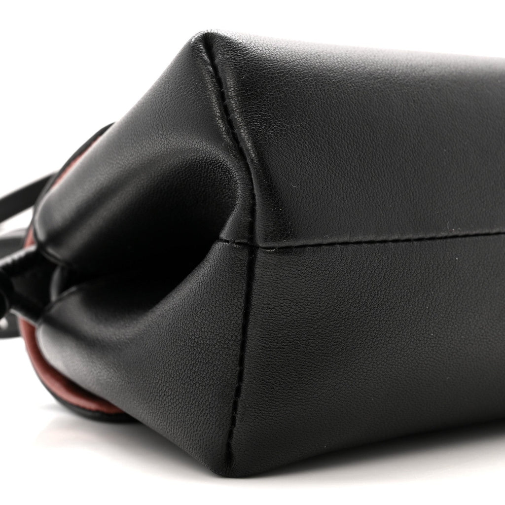 Lambskin Vlogo Mini Crossbody Bag Black