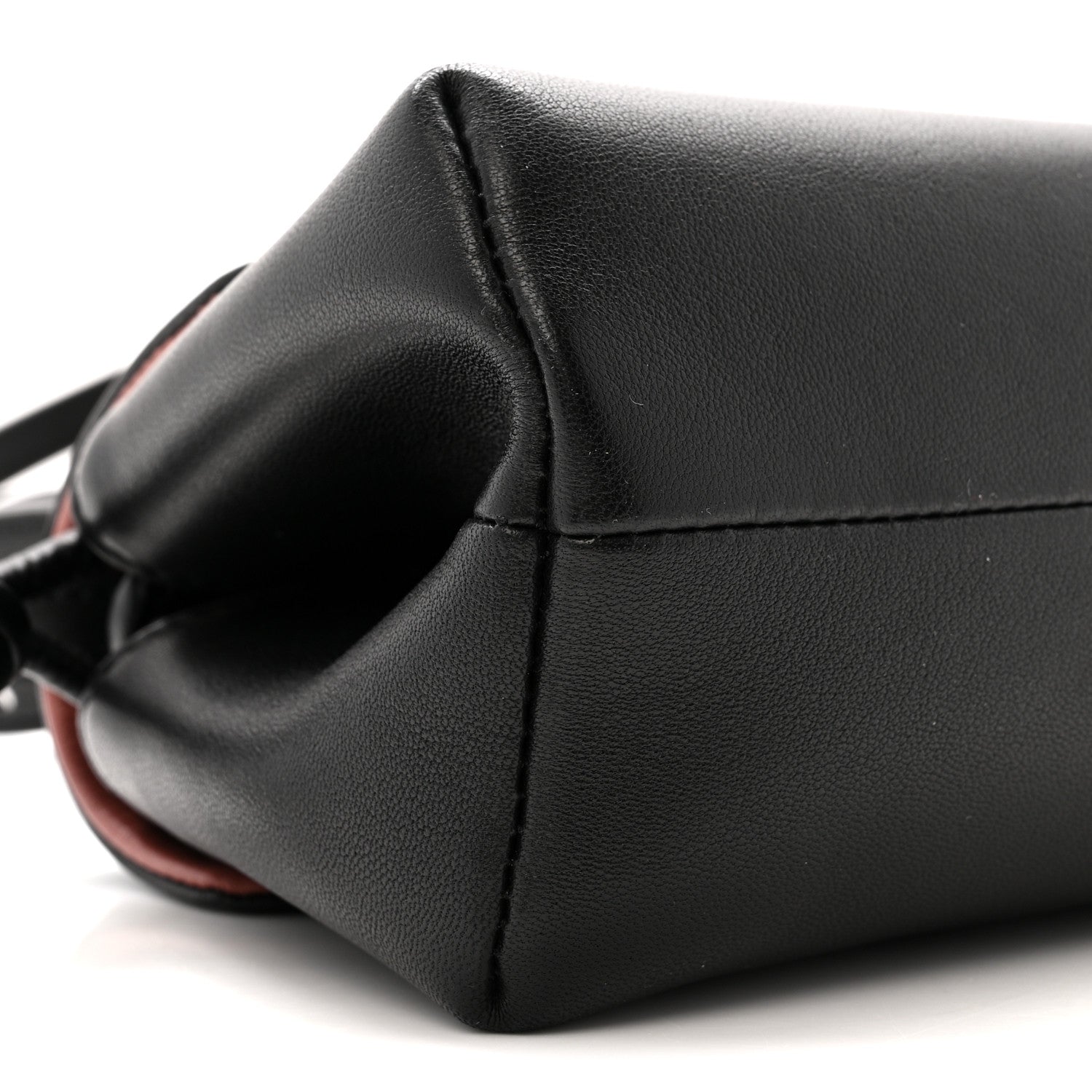 Lambskin Vlogo Mini Crossbody Bag Black