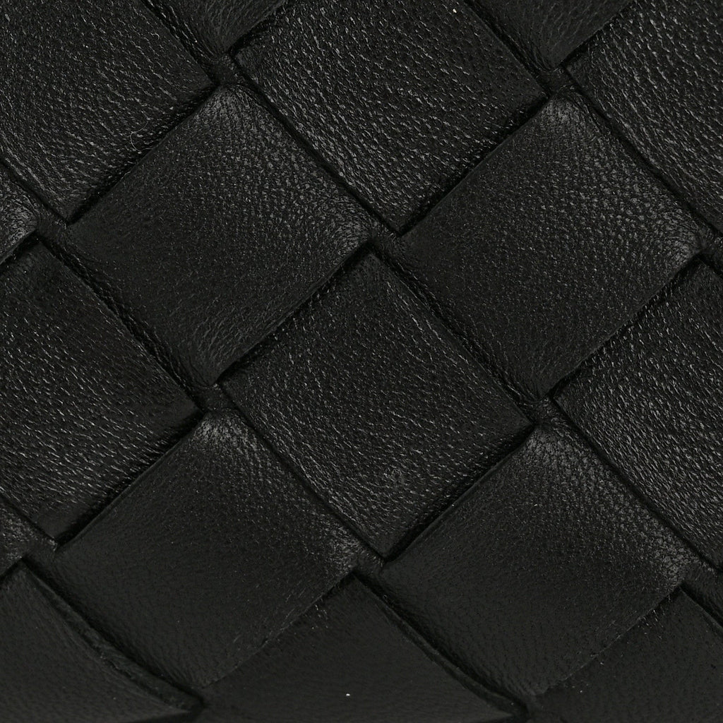 Nappa Intrecciato Small Andiamo Shoulder Bag Black