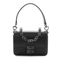 Box Calfskin Small 4G Cube Chain Shoulder Bag So Black