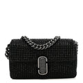 The Rhinestone J Marc Mini Shoulder Bag Black