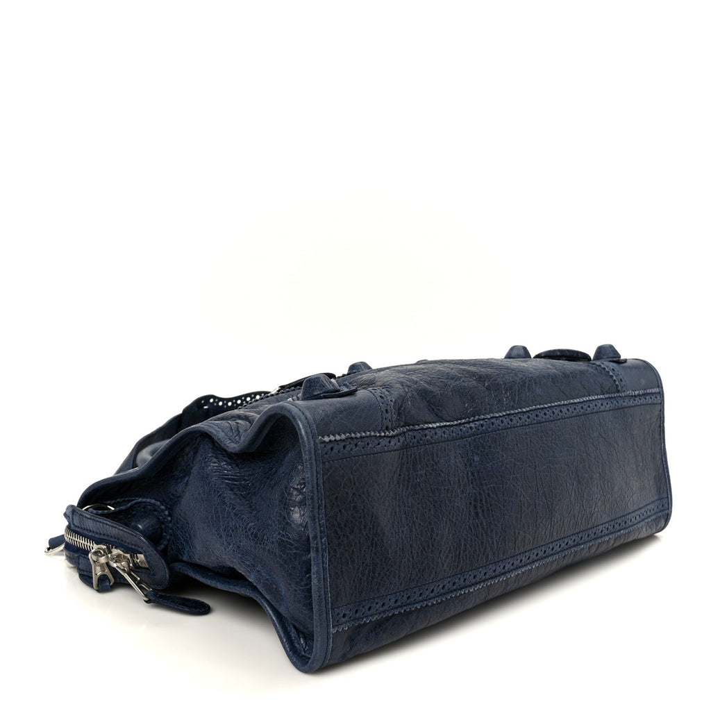 Agneau Giant Brogues Hardware City Bleu Roi