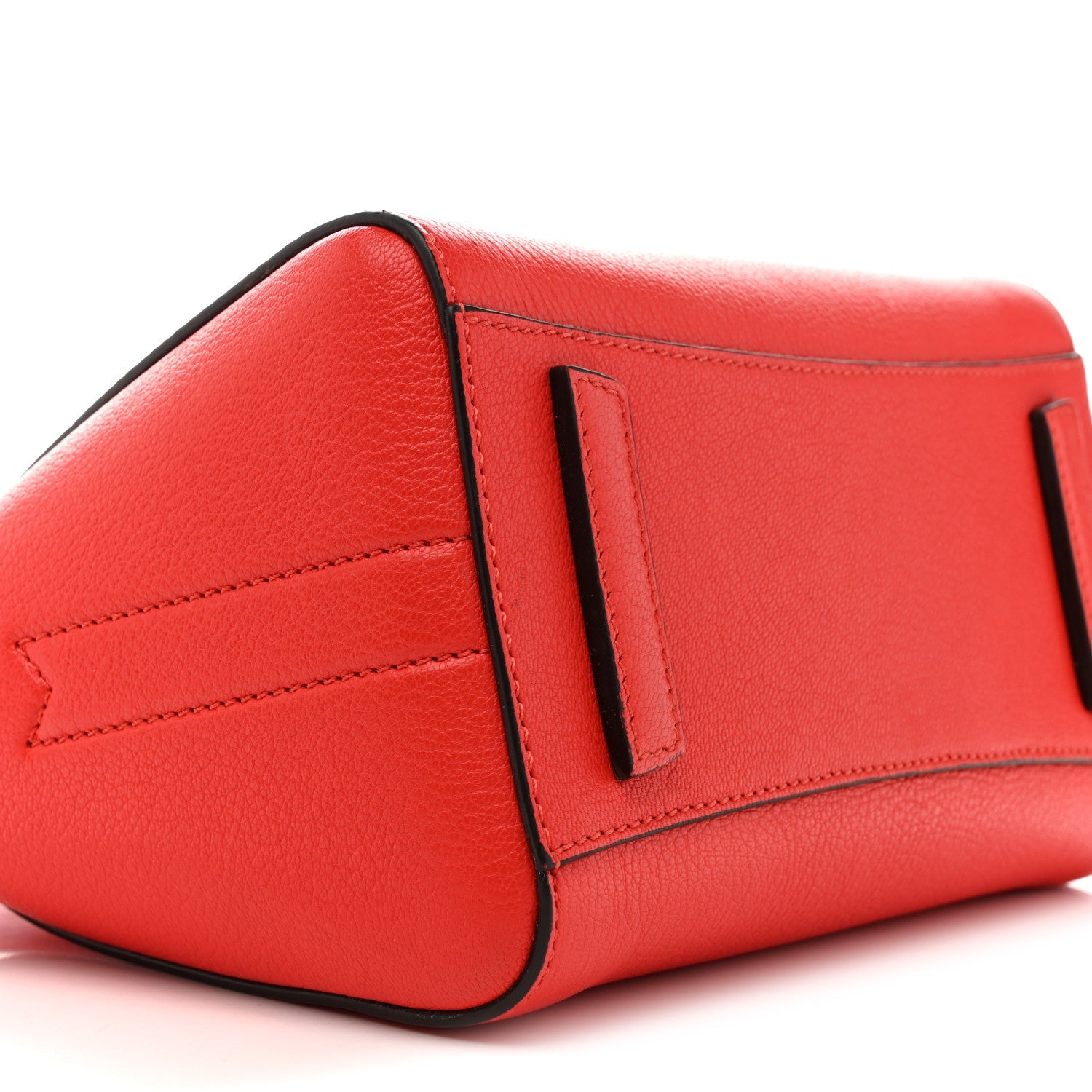 Sugar Goatskin Mini Antigona Pop Red