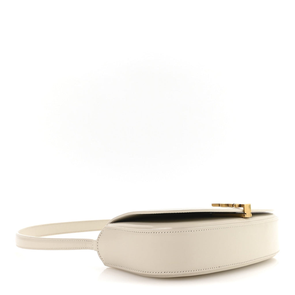 Box Calfskin Mini Voltaire Shoulder Bag Crema soft