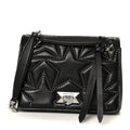 Nappa Star Quilted Studded Small Helia Shoulder Bag Black