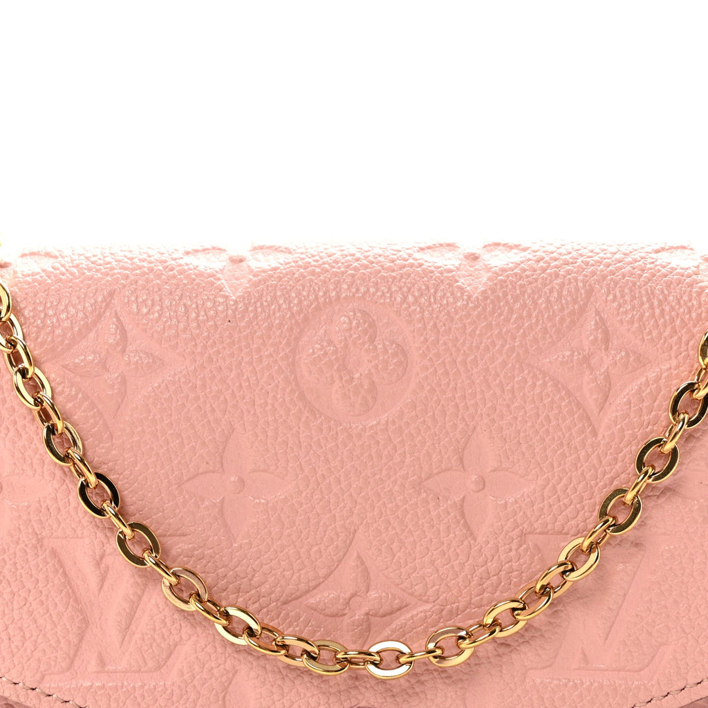 Empreinte Pochette Felicie Chain Wallet Rose Poudre