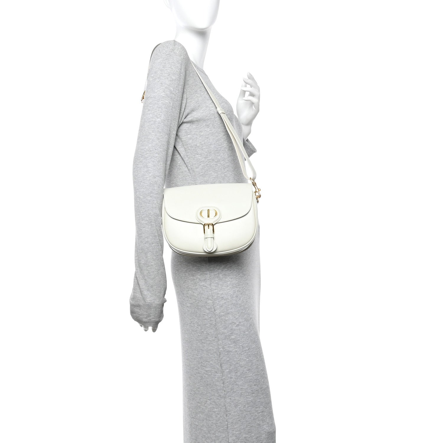 Box Calfskin Medium Bobby Flap Latte