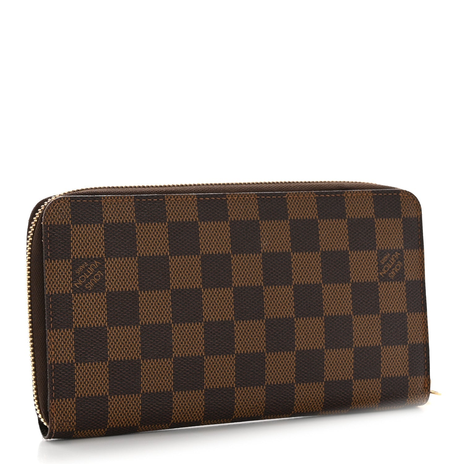Damier Ebene Zippy Organizer Wallet