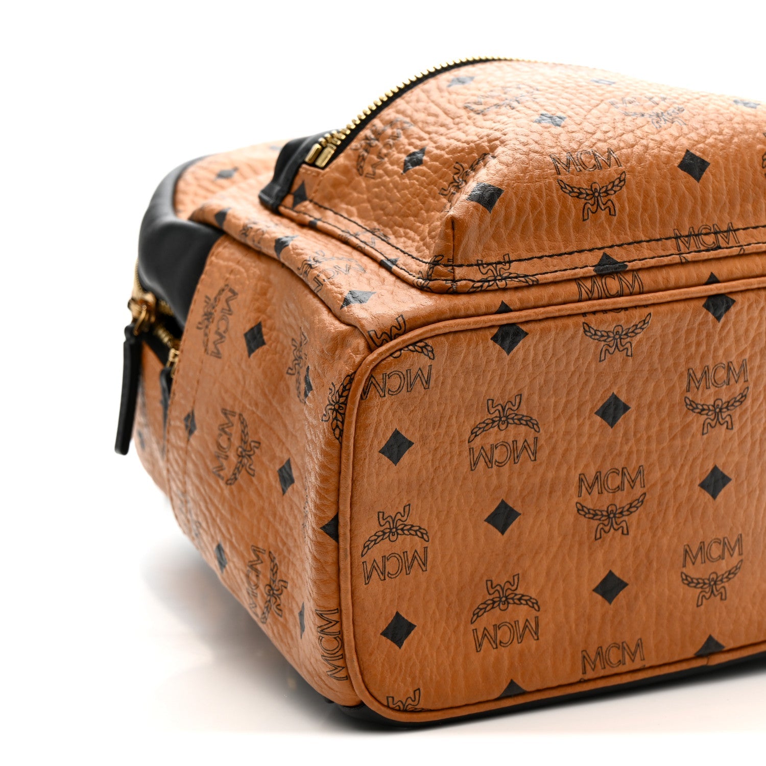 Visetos Small Stark Backpack Cognac Black