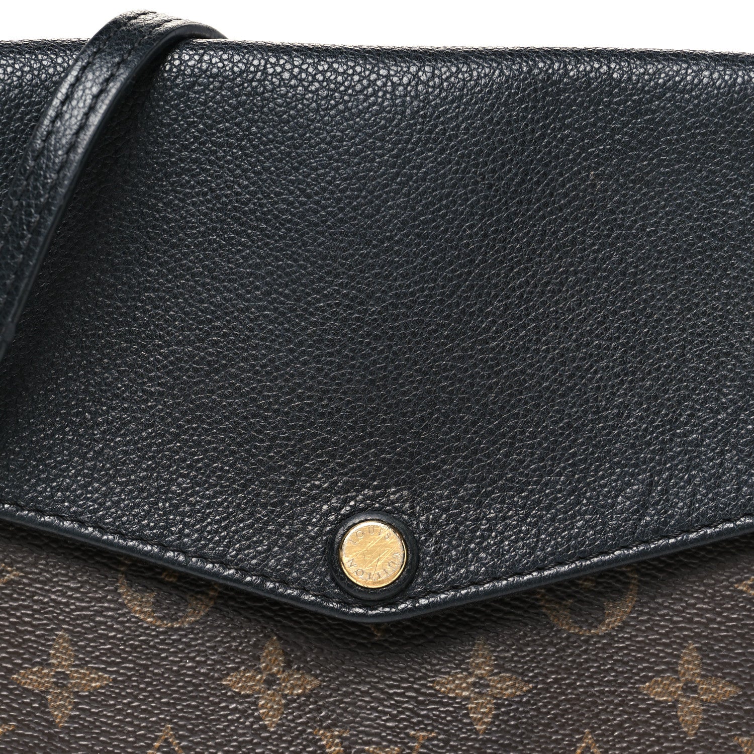 Monogram Twice Pochette Black