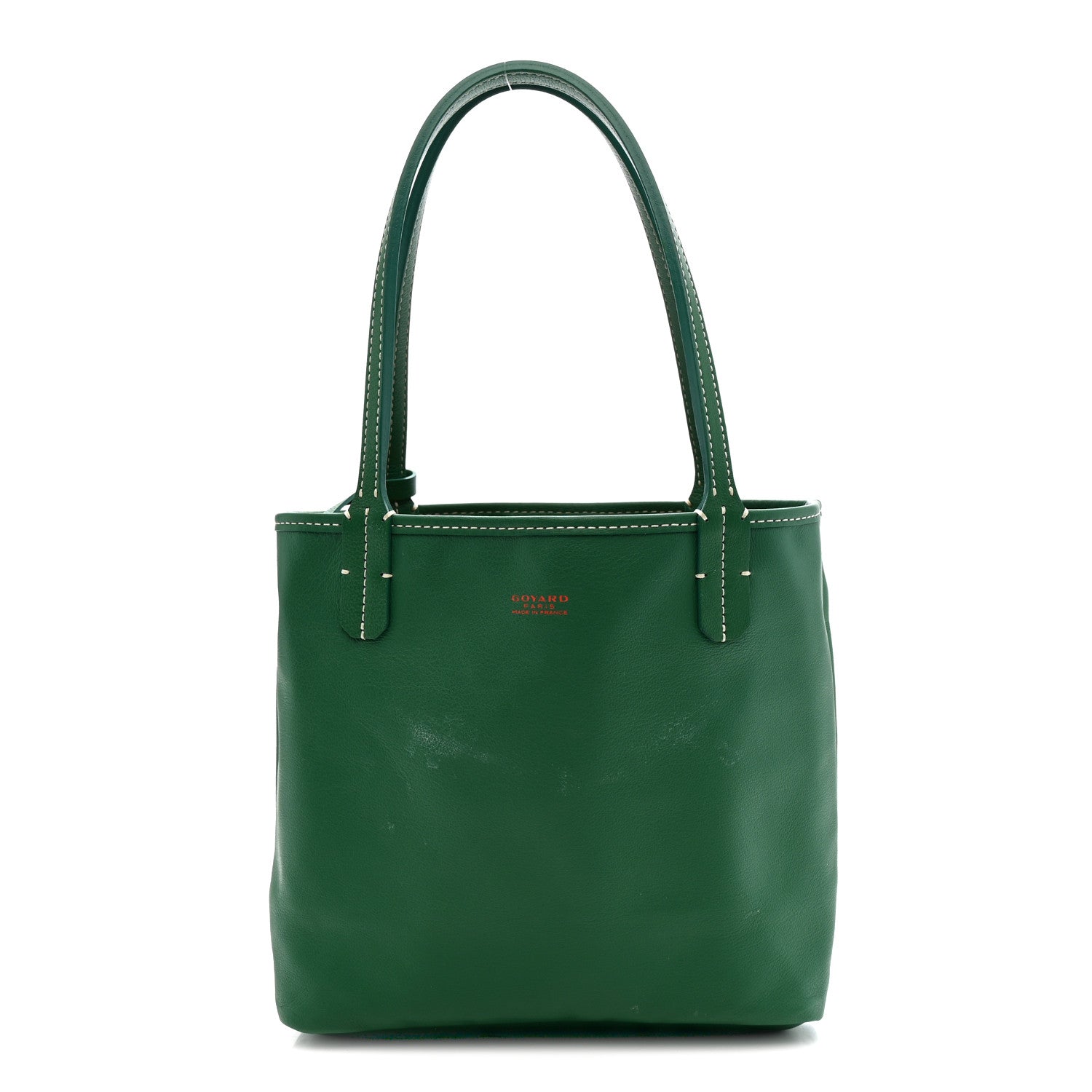 Goyardine Reversible Mini Anjou Green