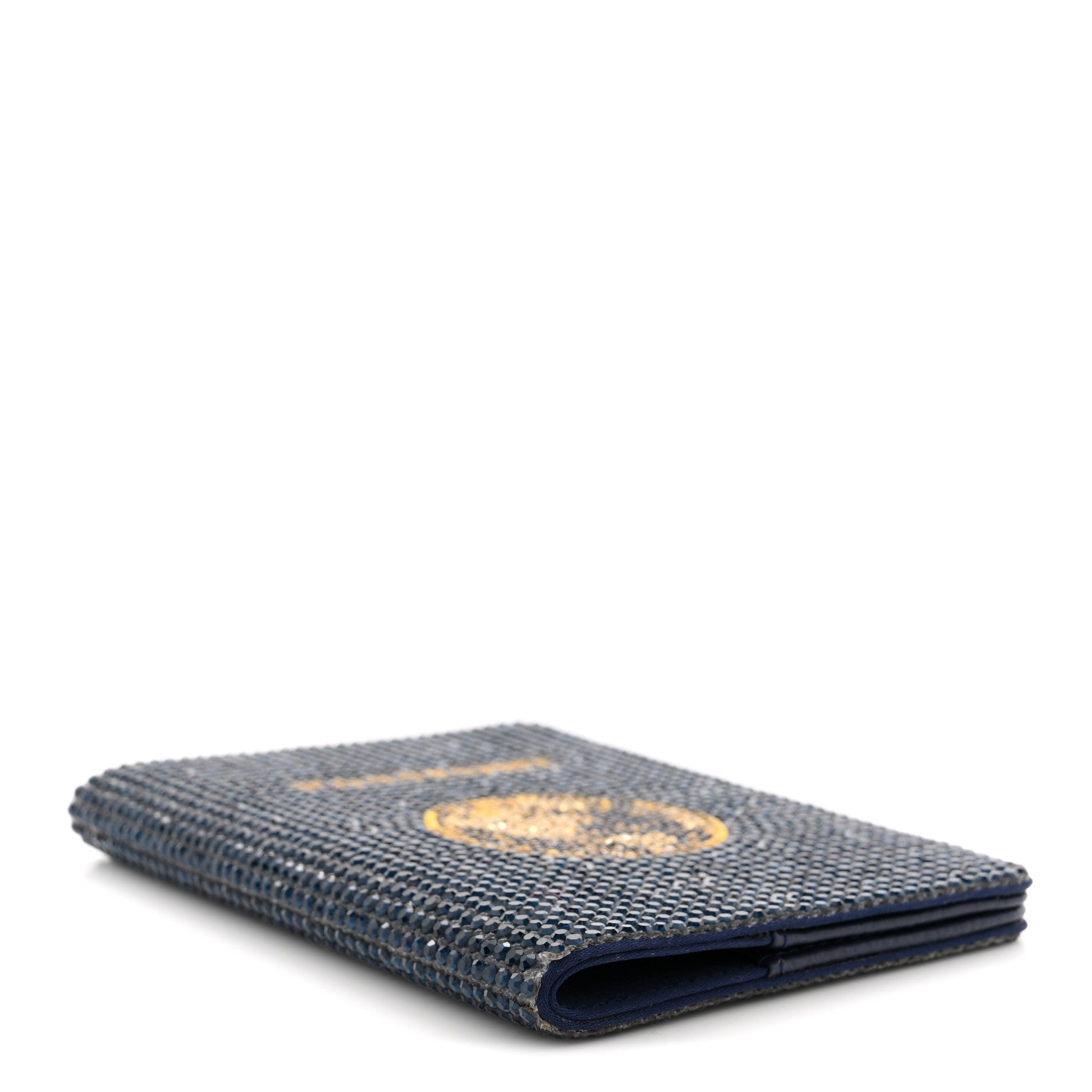 Crystal Traveler Passport Holder Jet