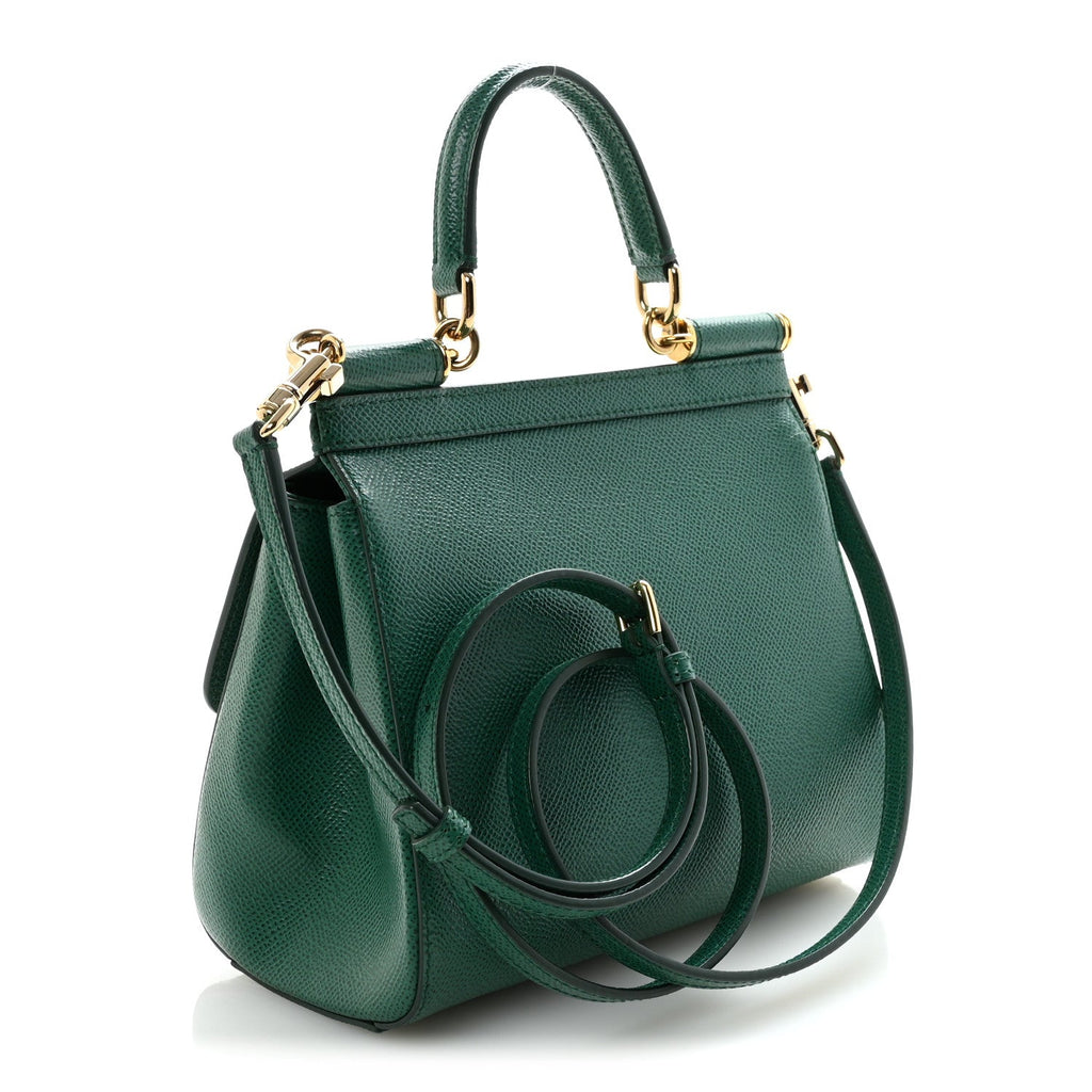 Dauphine Small Miss Sicily Satchel Green
