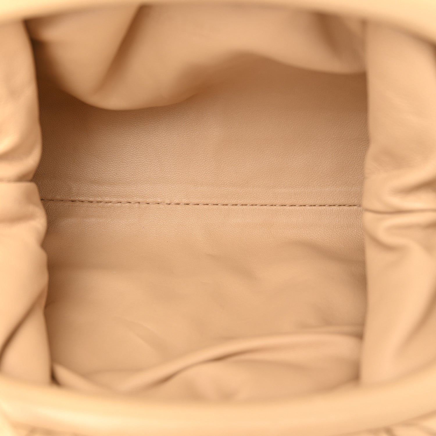 Nappa Intrecciato The Mini Pouch Almond