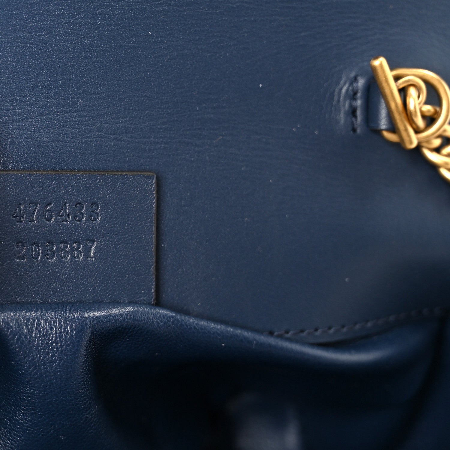 Snakeskin Matelasse Super Mini GG Marmont Shoulder Bag Blue